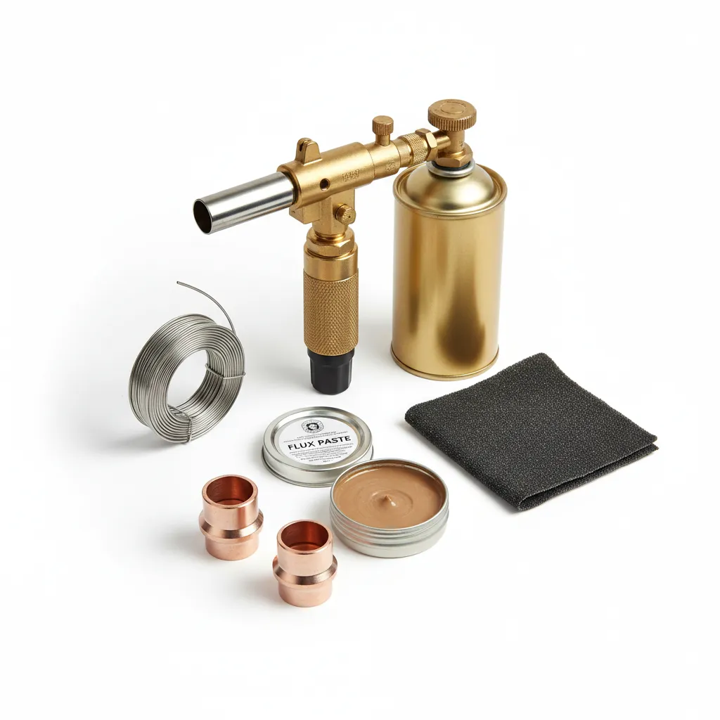 Copper Sweat Soldering Kit with Flux