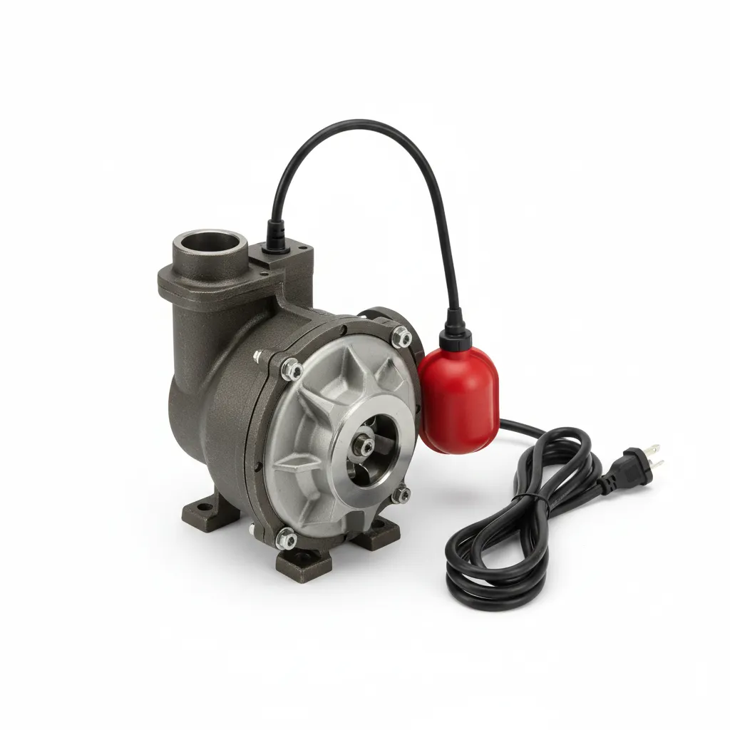 1/3 HP Submersible Sump Pump, Cast Iron